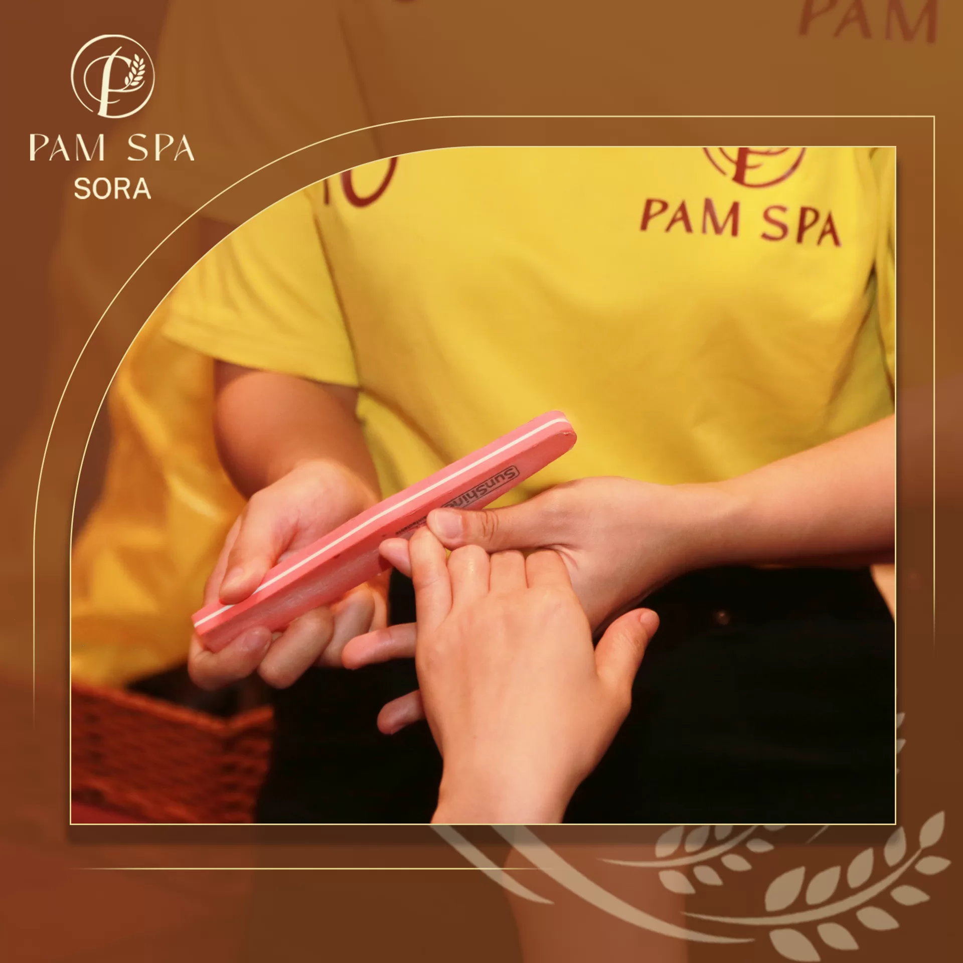 Cắt da + cắt móng + dũa móng