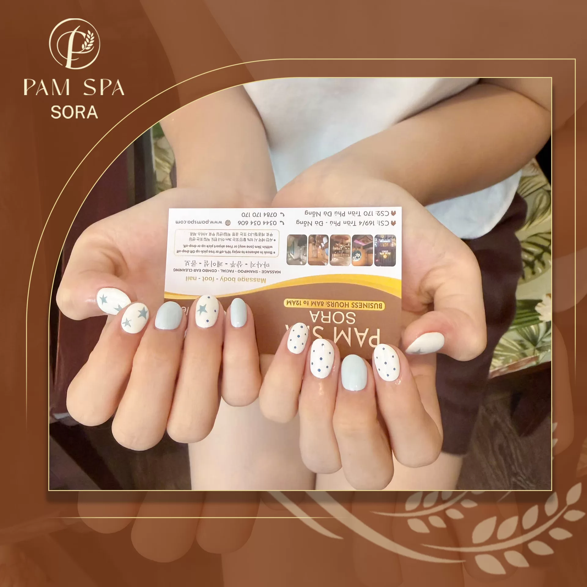 Combo Massage Chân + Chăm Sóc Móng + Sơn Gel