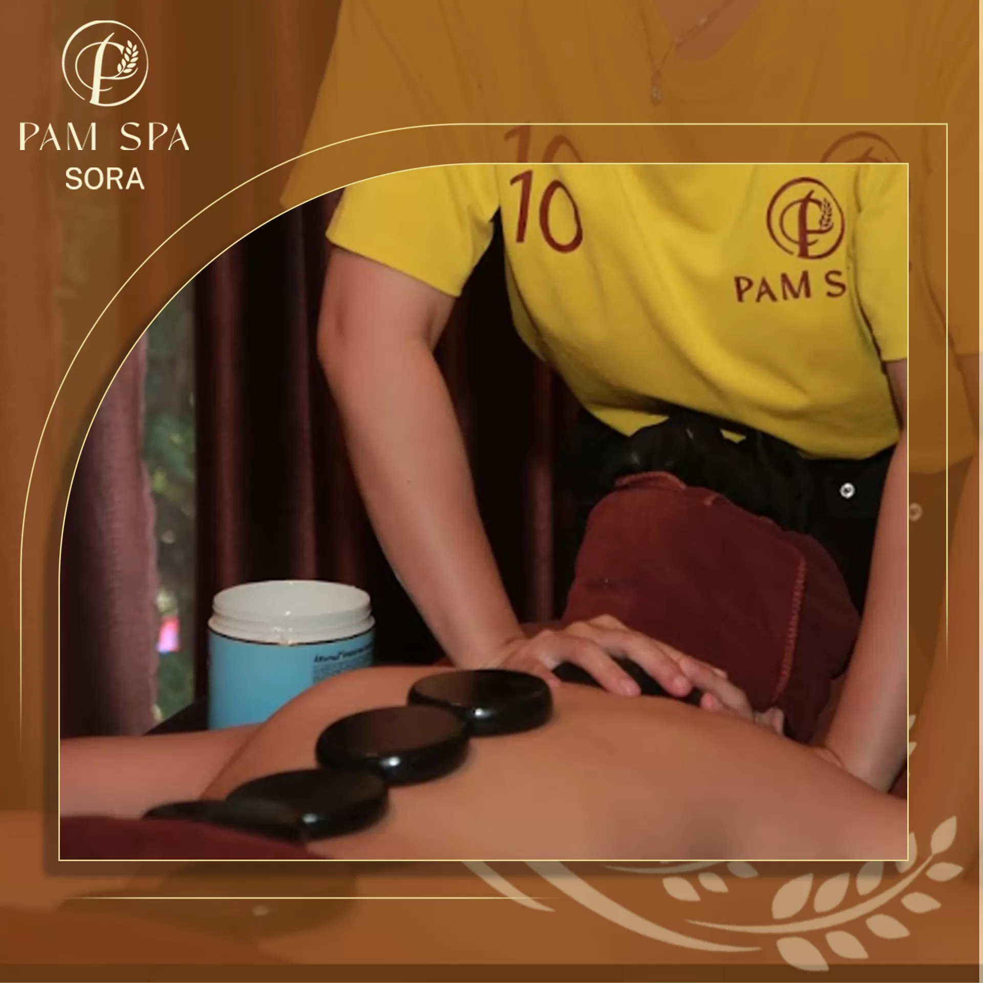 Combo Massage Body Đá Nóng & Gội Đầu Dưỡng Sinh