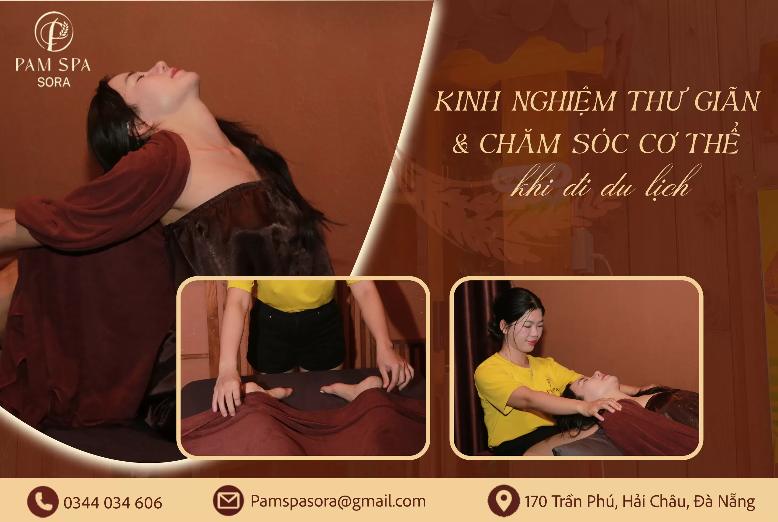 Massage Đà Nẵng  Kinh nghiệm thư giãn và chăm sóc cơ thể khi đi du lịch