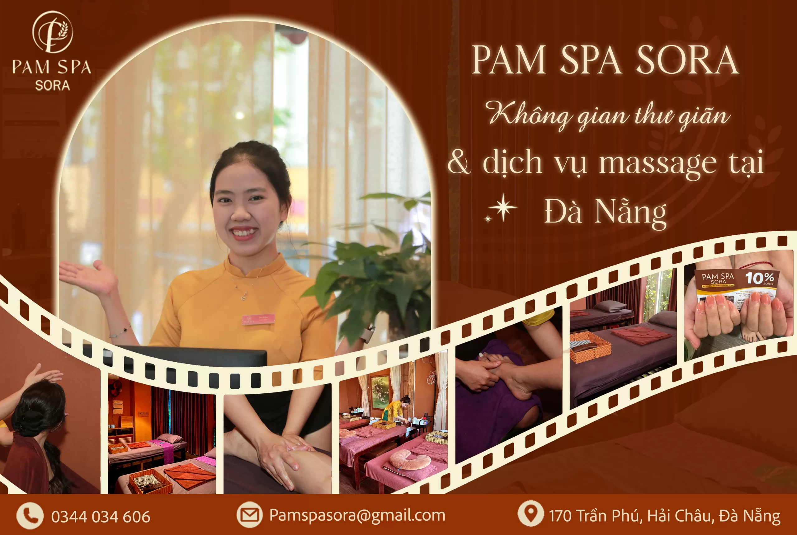 PAM SPA SORA – KHÔNG GIAN THƯ GIÃN VÀ DỊCH VỤ MASSAGE TẠI ĐÀ NẴNG